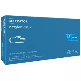 Nitrylex classic blue kék nitril kesztyű L méret