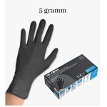 Setino fekete nitril kesztyű 5.0g (vastagabb)