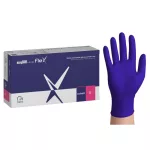 easyCARE Nitrile Flex Cobalt eldobható nitril kesztyű, kobaltkék, 100 db