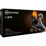 Mercator GoGrip black fekete Prémium nitril kesztyű XL méret