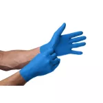 Mercator GoGrip Blue kék Prémium nitril kesztyű M méret
