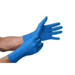 Mercator GoGrip Long kék 30 cm hosszú Prémium nitril kesztyű