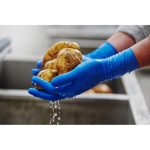 Mercator GoGrip Long kék 30 cm hosszú Prémium nitril kesztyű