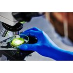 Mercator GoGrip Long kék 30 cm hosszú Prémium nitril kesztyű