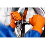 Mercator GoGrip orange narancs Prémium nitril kesztyű 4 darabos XXL méret