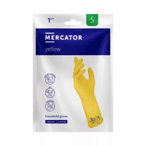 Mercator Yellow háztartási gumikesztyű XL méret