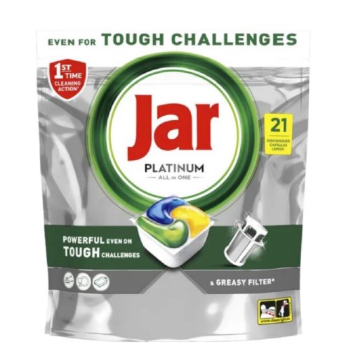 Jar Platinum mosogatógép kapszula 313g 21 kapszula