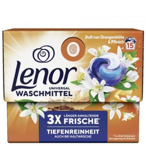 Lenor mosókapszula 15 db-os Narancsvirág