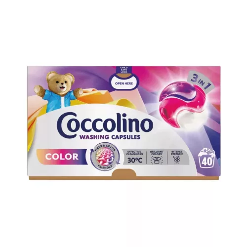 Coccolino Care mosókapszula Color, színes ruhákhoz 40db