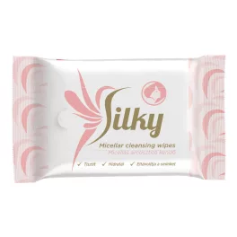   Silky Micellás arctisztító kendő 25 lapos visszazárható