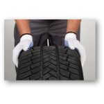 MERCATOR tech fehér+pöttyös PAMUT kesztyű