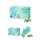 Setino Latex, púdementes, gumikesztyű aloe verával M méret