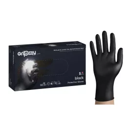 Gripzzly Black púdermentes nitril védőkesztyű