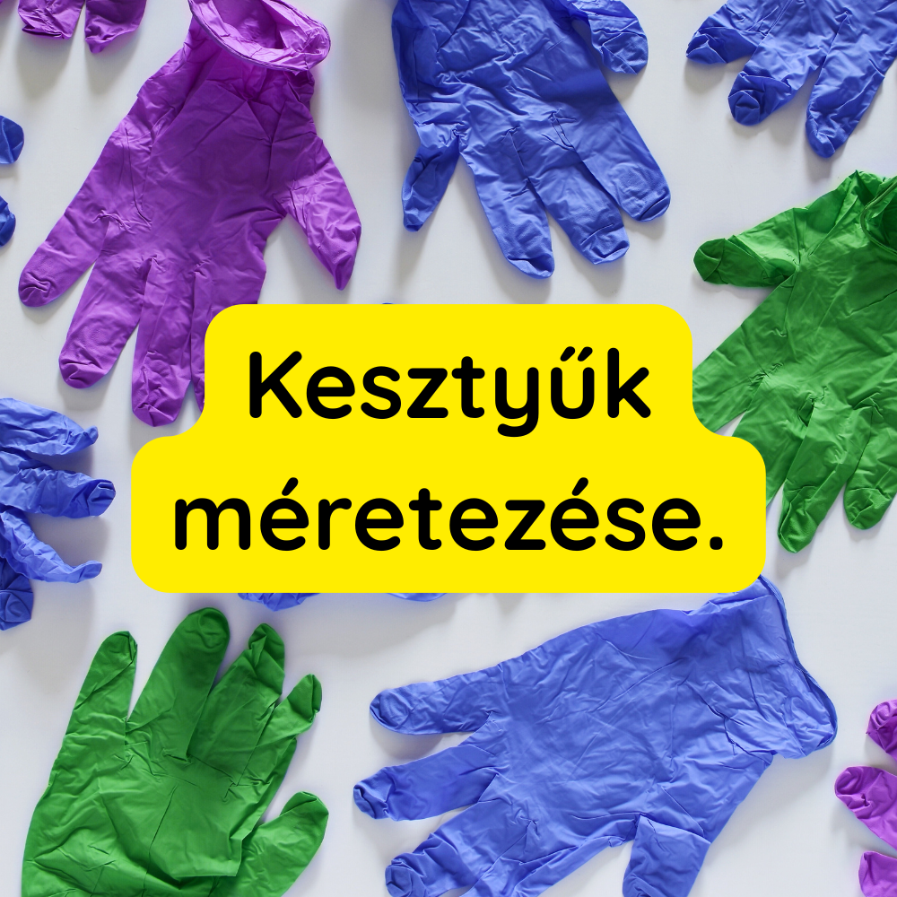 Nitril kesztyű méretezés: hogyan mérd meg a kezed, hogy ne csússzon le és ne szorítson?